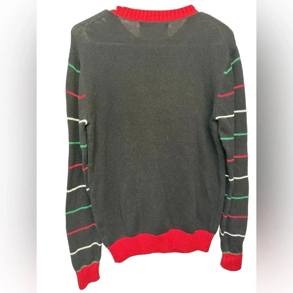 Ugly Christmas Sweater long sleeve Santa with large beer - Picture 2 of 7